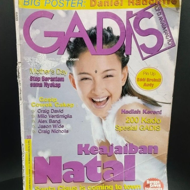 Majalah Gadis Edisi Natal 2002