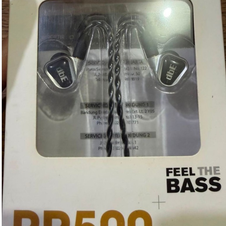 dbE PR500 triple DD IEM