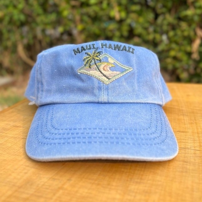 TOPI VINTAGE DAD HAT MAUI HAWAII