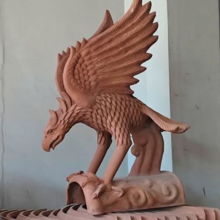 wuwung hias mahkota garuda ekor mekar