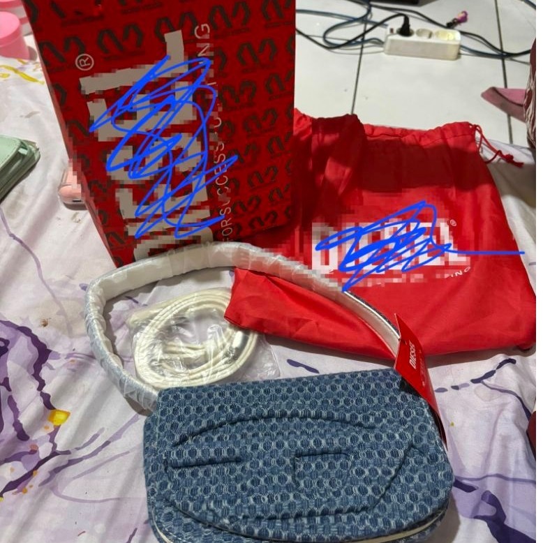Tas Diesel denim murah