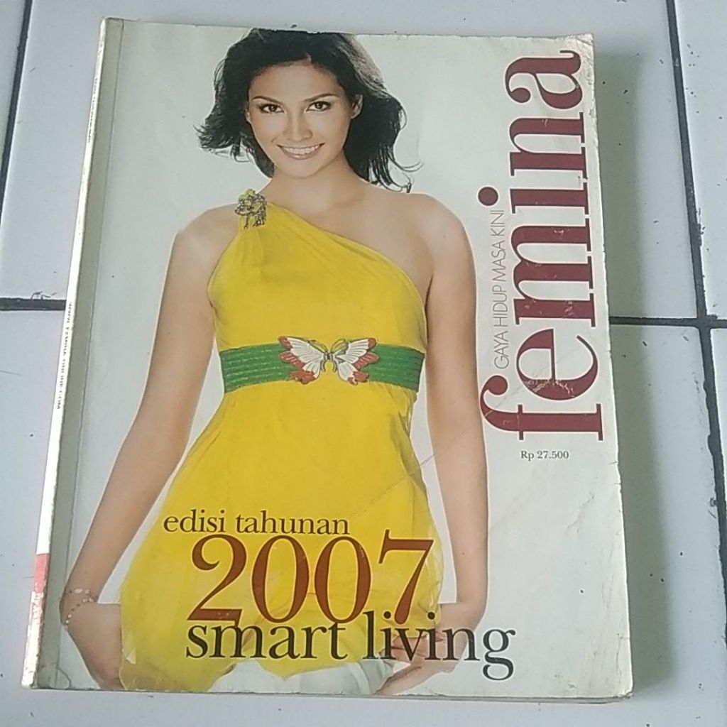 Majalah Femina Edisi Tahunan 2006 Cover Dina Olivia