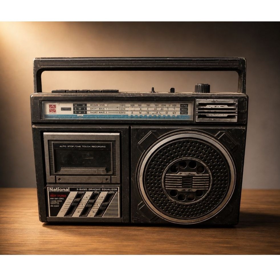 RADIO TAPE (NATIONAL) JADUL, RADIO LAWAS, RADIO ANTIK
