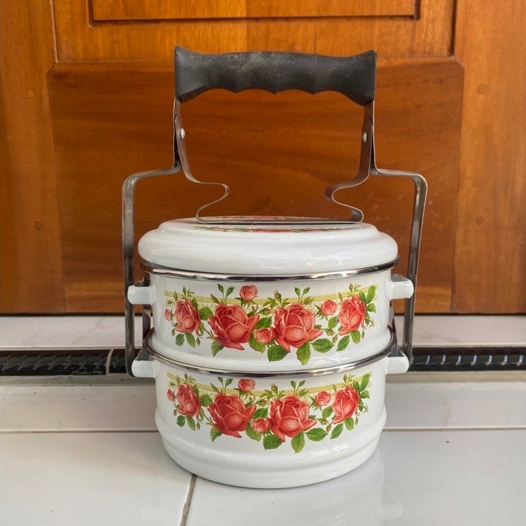 RANTANG ENAMEL SUSUN 2 uk 14 RANTANG JADUL