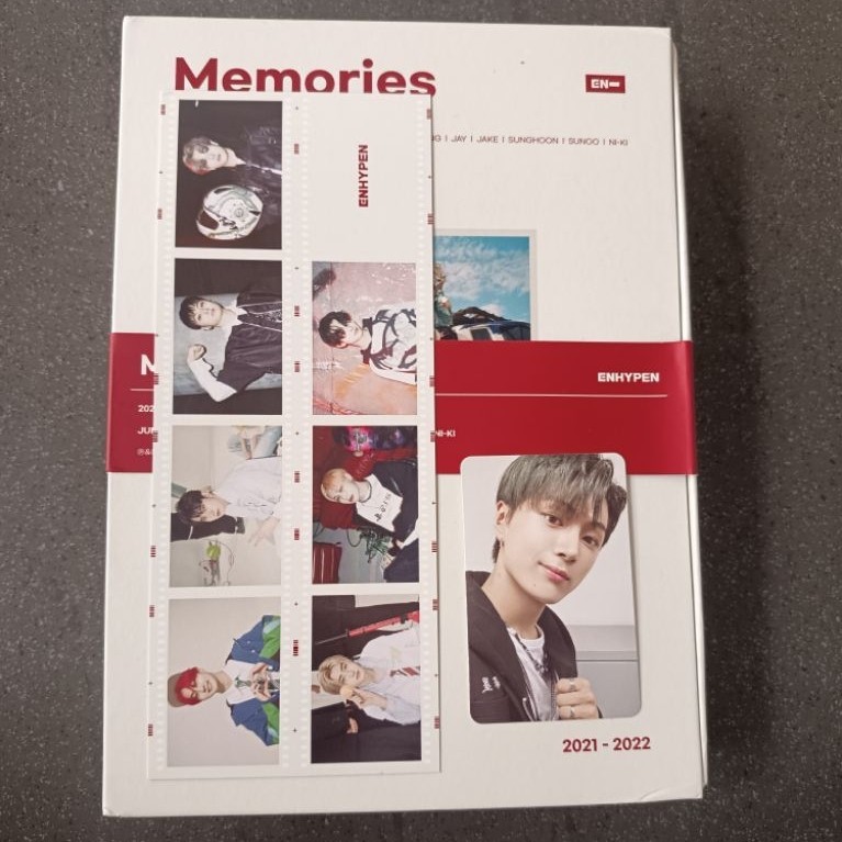 (Ready stok) Unsealed Fullset enhypen memories step 2 memo DVD photocard sunghoon pc Jay jy official