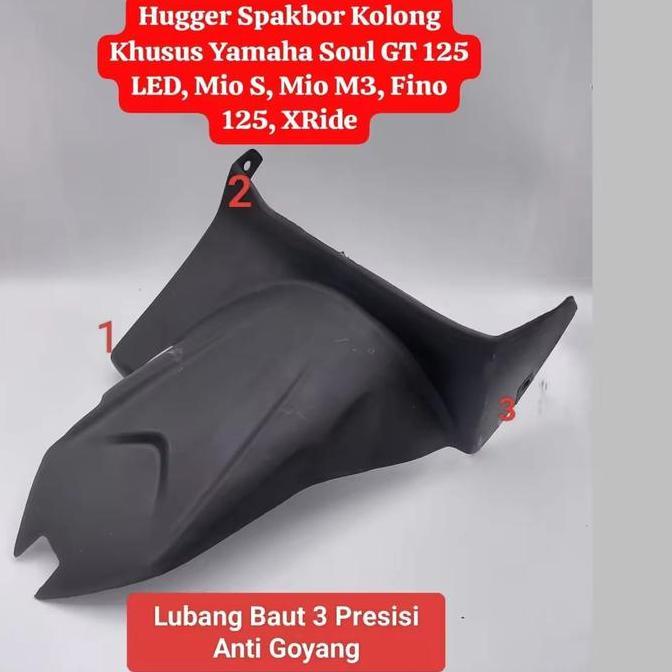 DS303 >> Huger spakbor kolong hugger Mio M3 Mio Soul Mio Gt Mio Z Fino X Ride 125-Kolong Spakbor ant