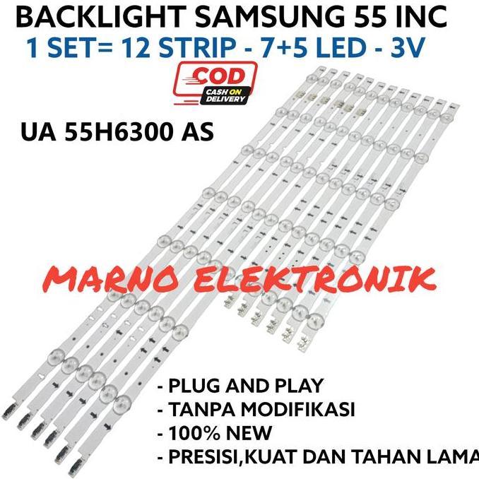 BACKLIGHT SAMSUNG 55 IN 55H UA 55H6300AS UA55H6300 UA55H6300 BL MRN99