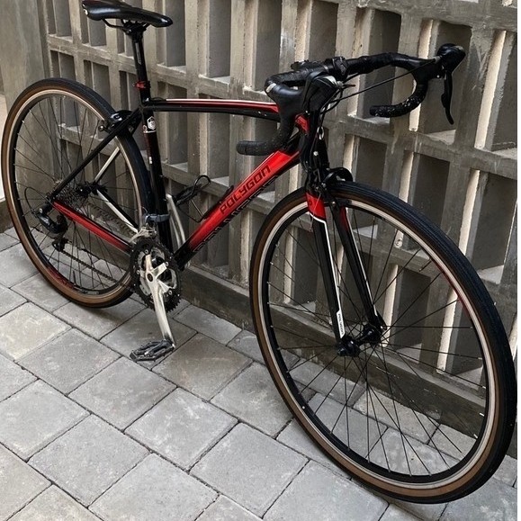 Frameset polygon strattos s2 2018 size 50 ban up to 38c gravel/road