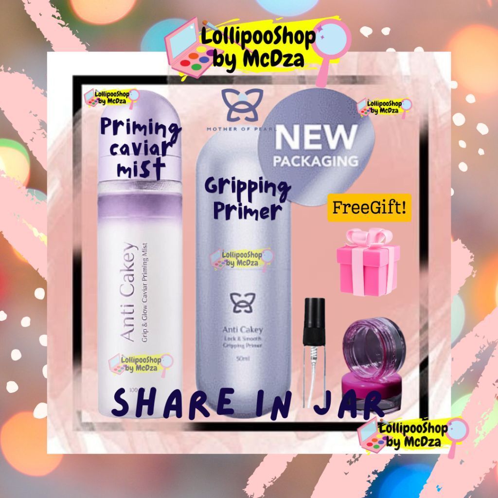 LollipooShop - [SHARE IN JAR] MOTHER OF PEARL Anti Cakey Lock and Smooth Gripping Primer | MOP BEAUT