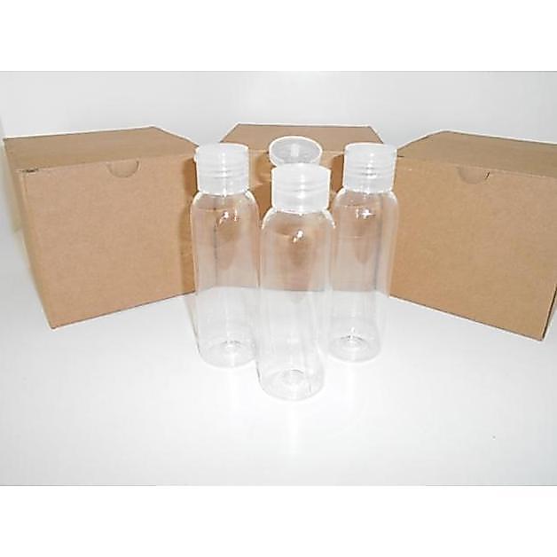 Botol Fliptop 60ml l Botol Plastik 60ml Tutup Fliptop @1000 btl LCS