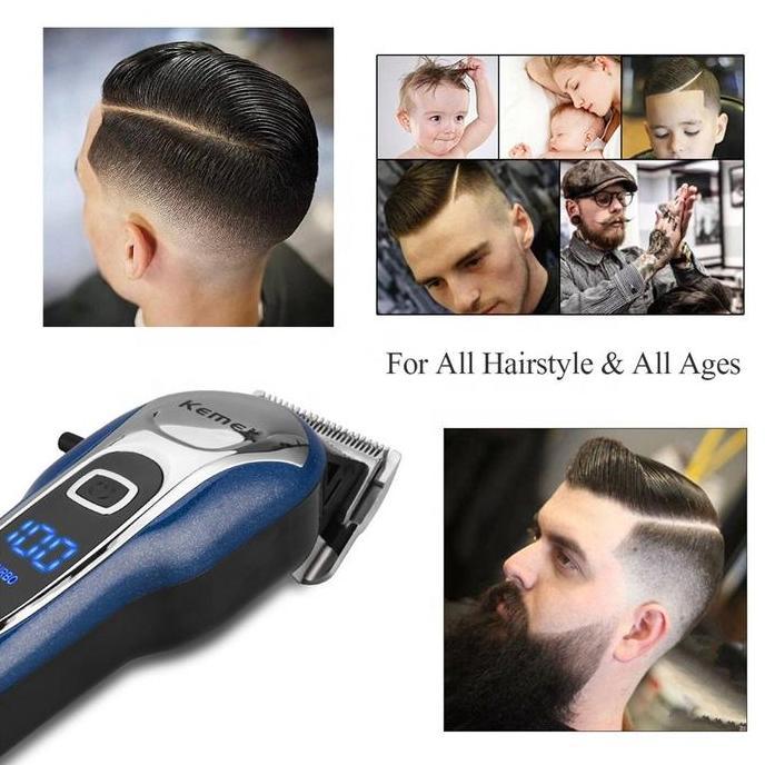 Connect- Kemei Km-1995 Men'S Haircutters Professional Hair Clippers Electric