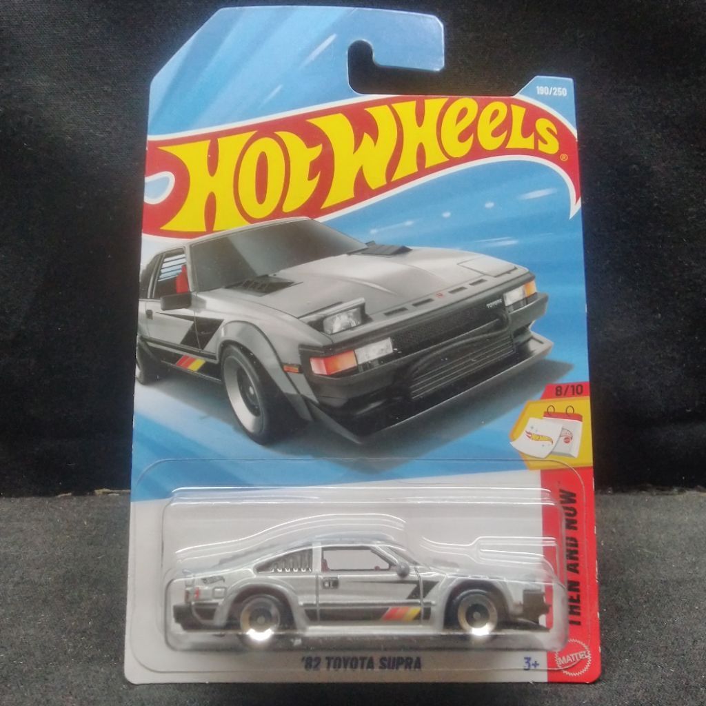 Hotwheels '82 Toyota Supra MK3 Merah Silver Abu
