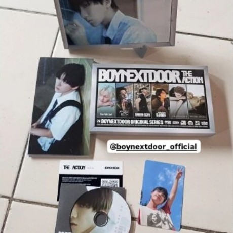 album boynextdoor the action frame ver. unsealed fullset