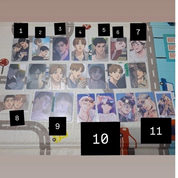 photocard official jinx manhwa melting point 1995 youth report