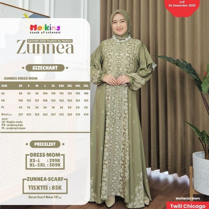 Zunnea Dress & Zunnea Kaftan Mom