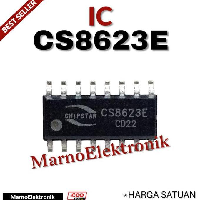 IC CS8623E CS8623 CS 8623E SMD ASLI ORIGINAL ORI MRN99