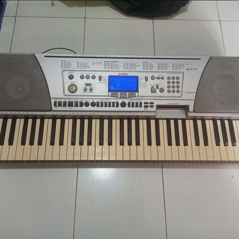 keyboard yamaha psr-450 disket second