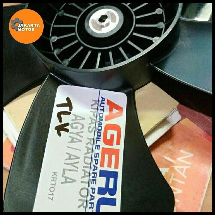 TERBARU KIPAS FAN  RADIATOR AGYA AYLA MERK AGERU 