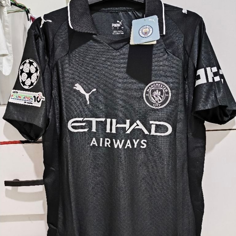 Jersey Man. City BLACK 25/26 PI