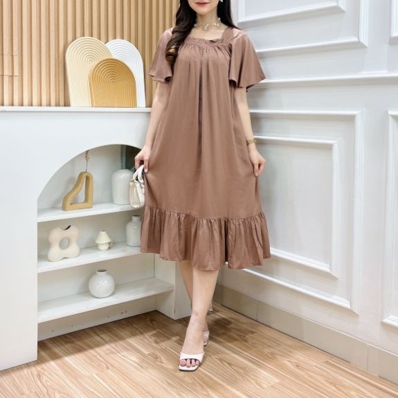 Midi dress Kinan/dress by Kanaya/daster kanaya