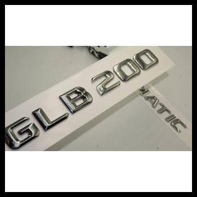 GRATIS ONGKIR EMBLEM TULISAN MERCEDES BENZ GLB200 GLB250 GLB300 EMBLEM BAGASI GLB200 