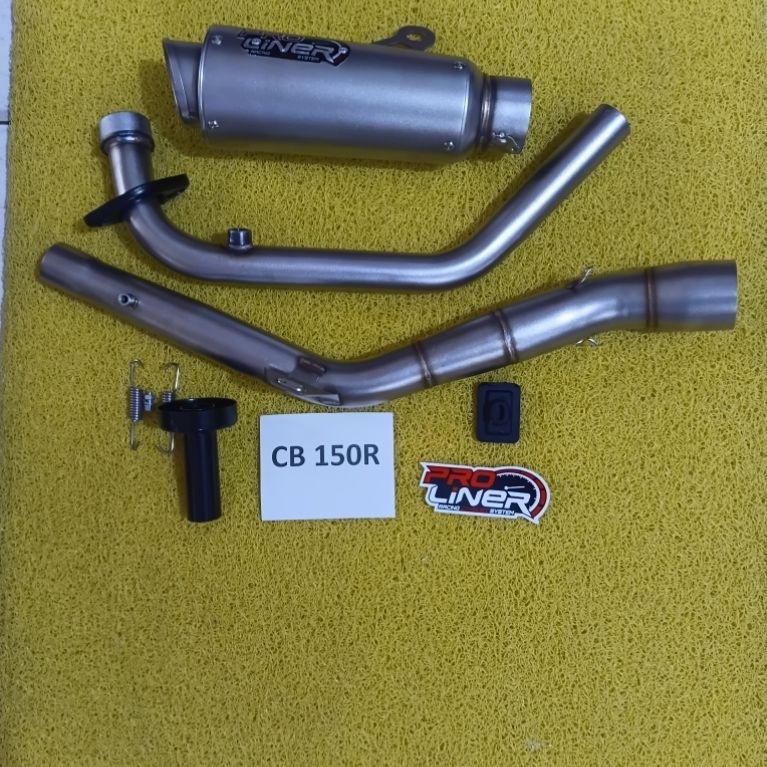 knalpot proliner cb 150R all new (2025) original tipe titan