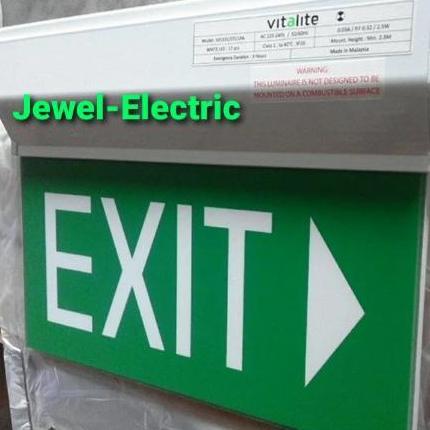 Lampu exit Emergency/Exit Lamp /emergency exit Lamp Led Vitalite