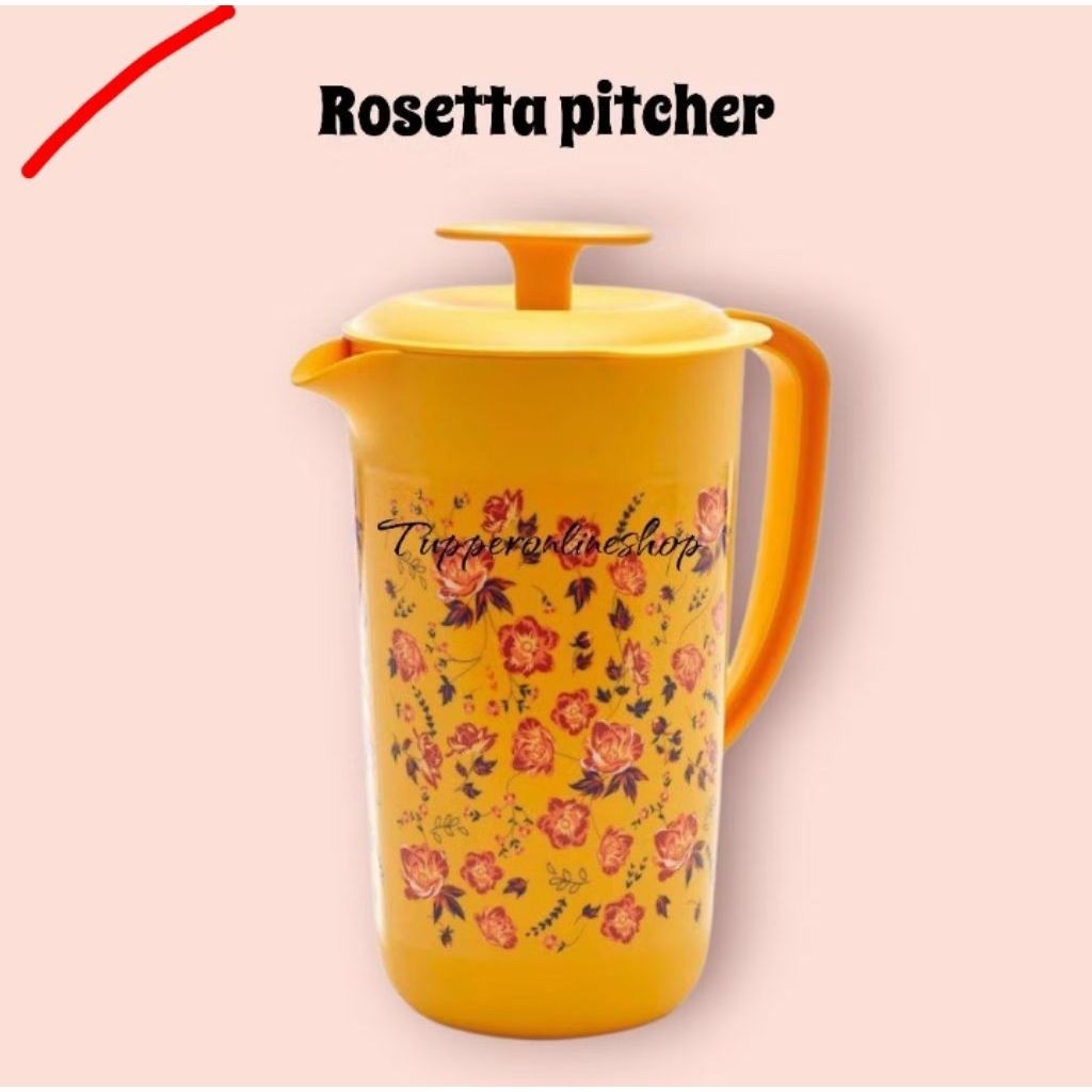 rosetta pitcher tupperware teko tupperware