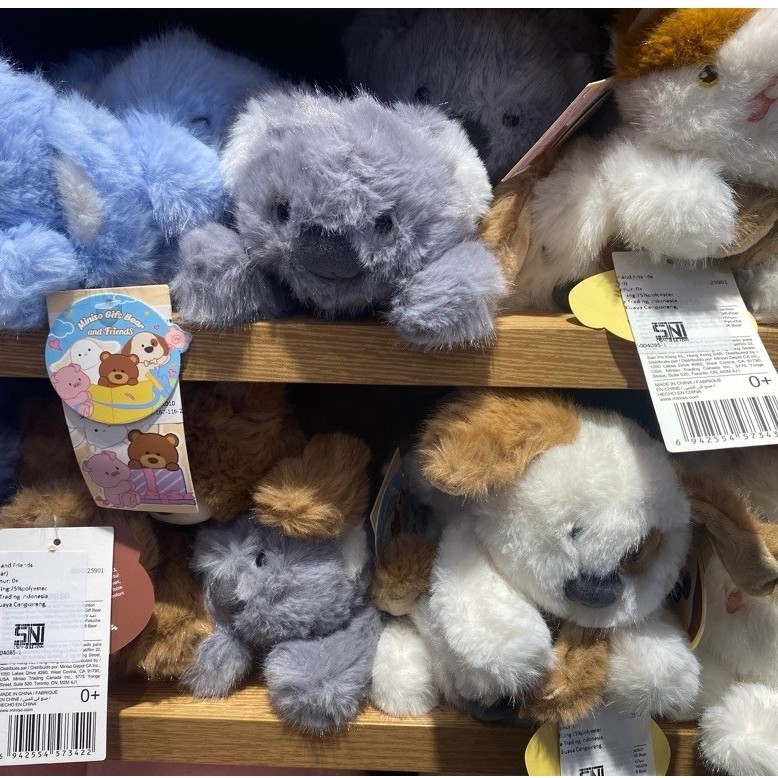 Miniso Boneka Miniso Plush Toy - Miniso Gift Bear and Friends - Boneka Lucu