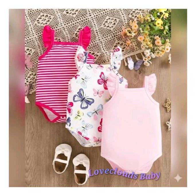 Bebe - Jumper Tanktop Bayi Bahan Soft Cotton Sni