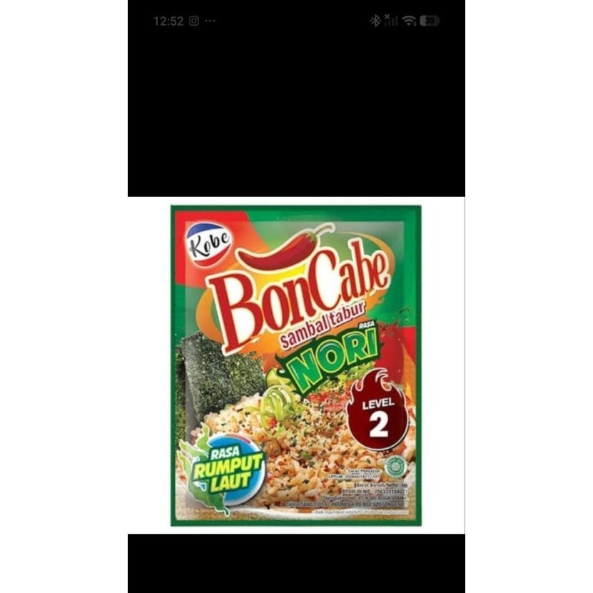 boncabe nori level 2