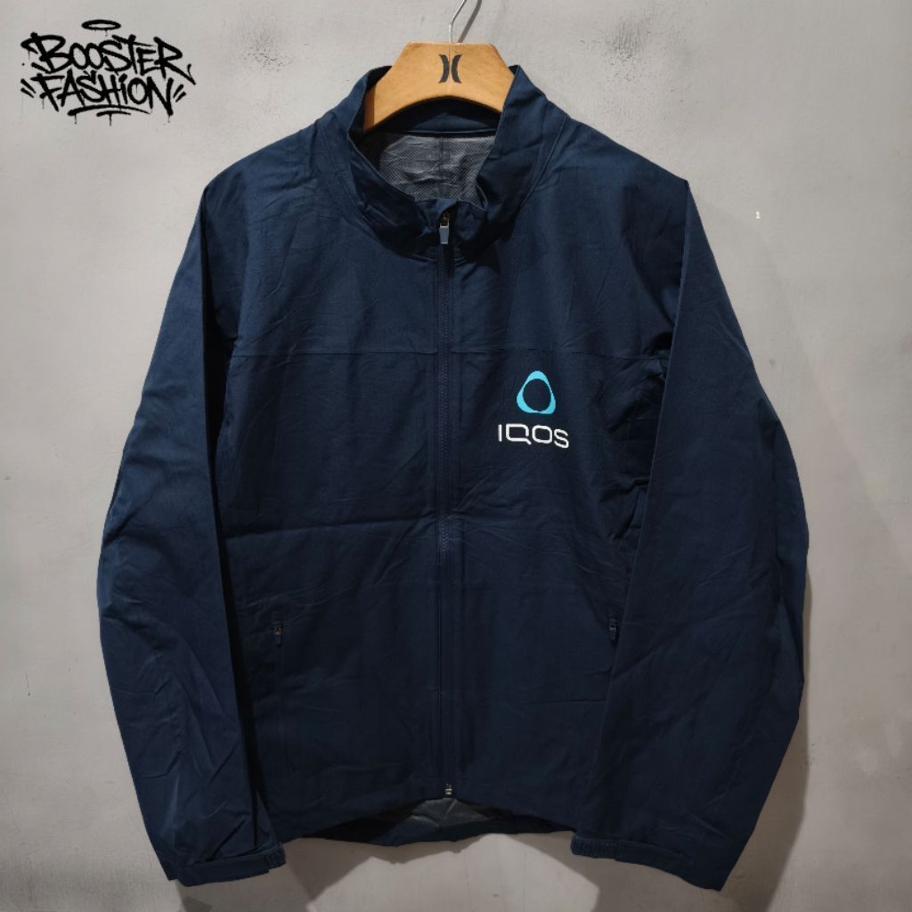 JAKET WATERPROOF IQOS JAPAN SAKU DALAM XL ORIGINAL