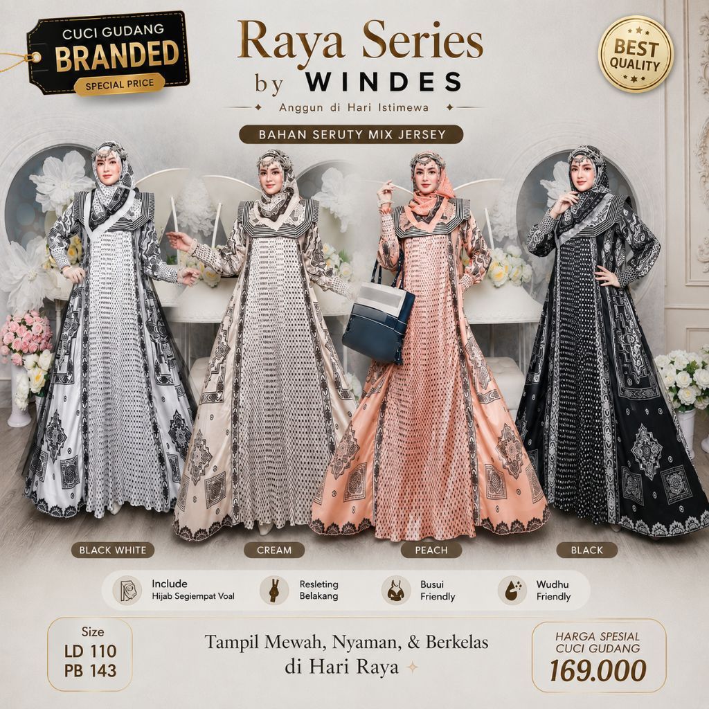 GAMIS SET RAYA SERIES BY WINDES