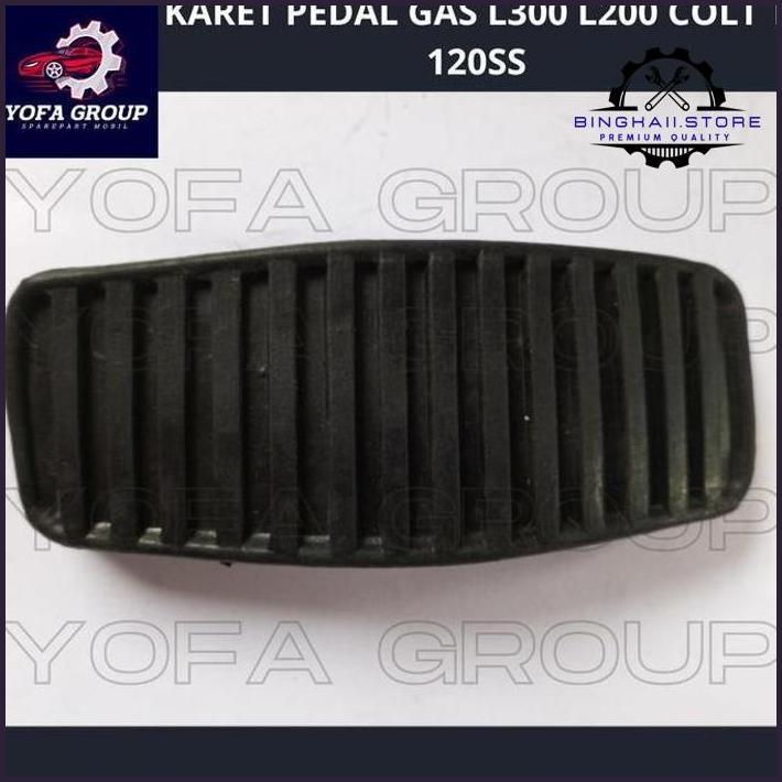 SPAREPART MOBIL KARET PEDAL GAS L300 L200 MOBIL COLT T 120SS FORSALE