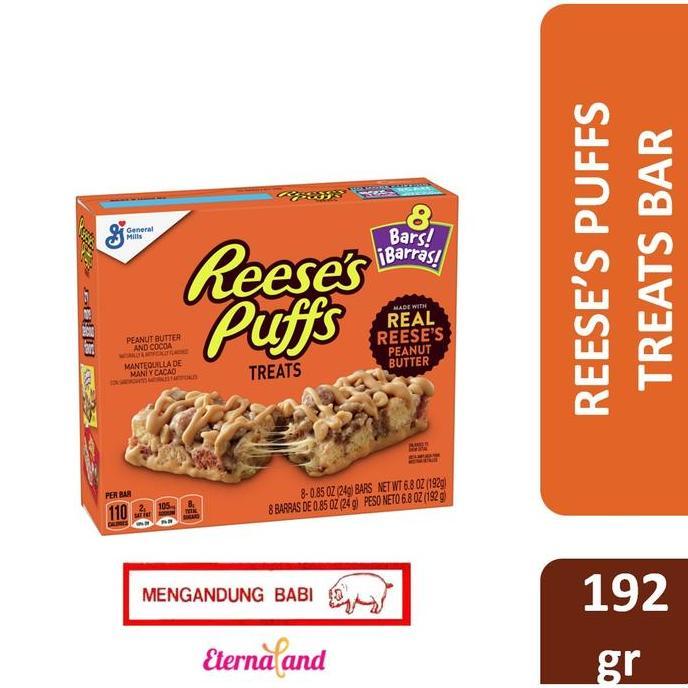 Reeses Puff Treats Bar - NON HALAL
