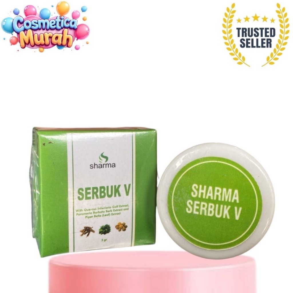 co] SHARMA serbuk V 5 gr - serbuk perawan perawatan kewanitaan bpom keset wangi