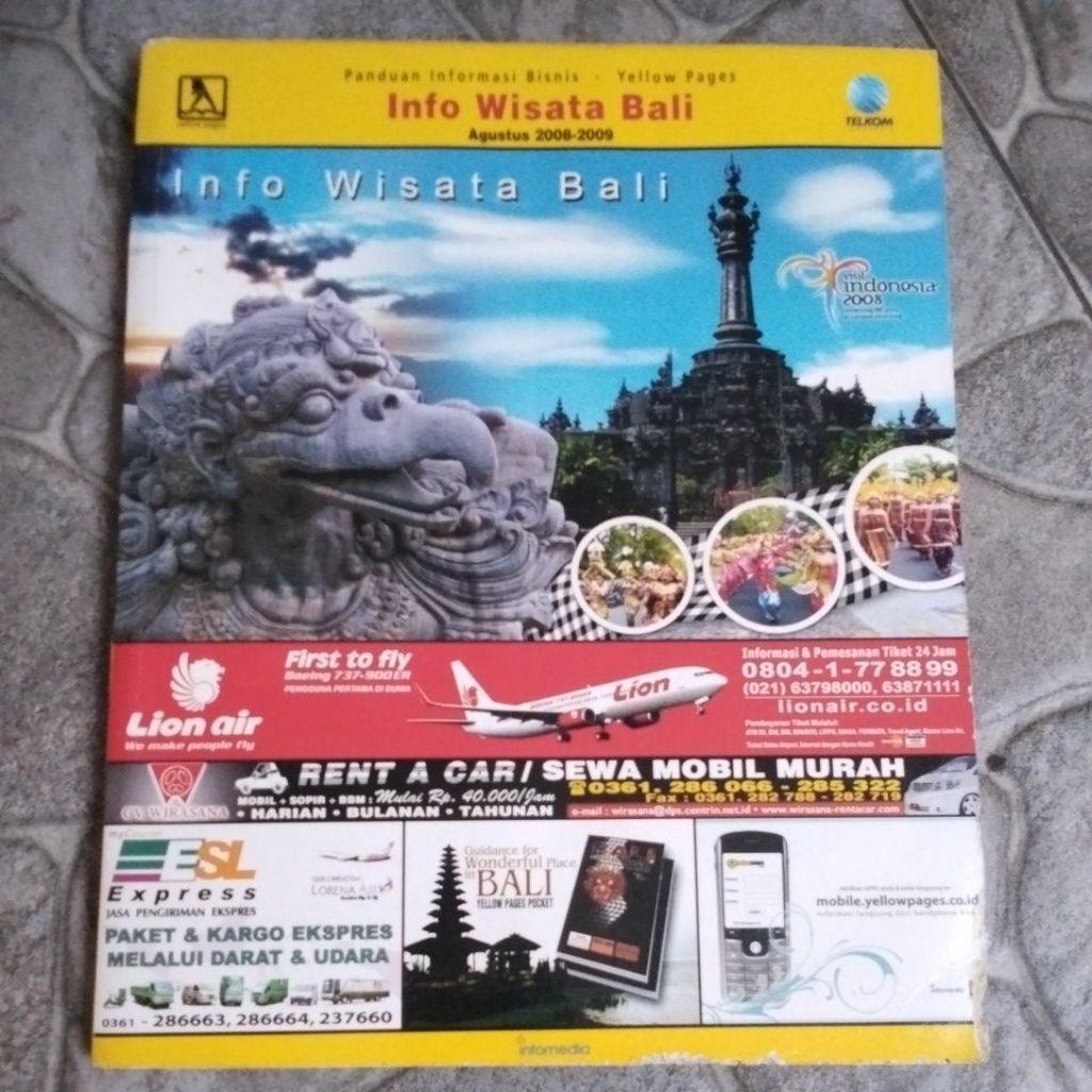 YELLOW PAGES INFO WISATA BALI AGUSTUS 2008-2009