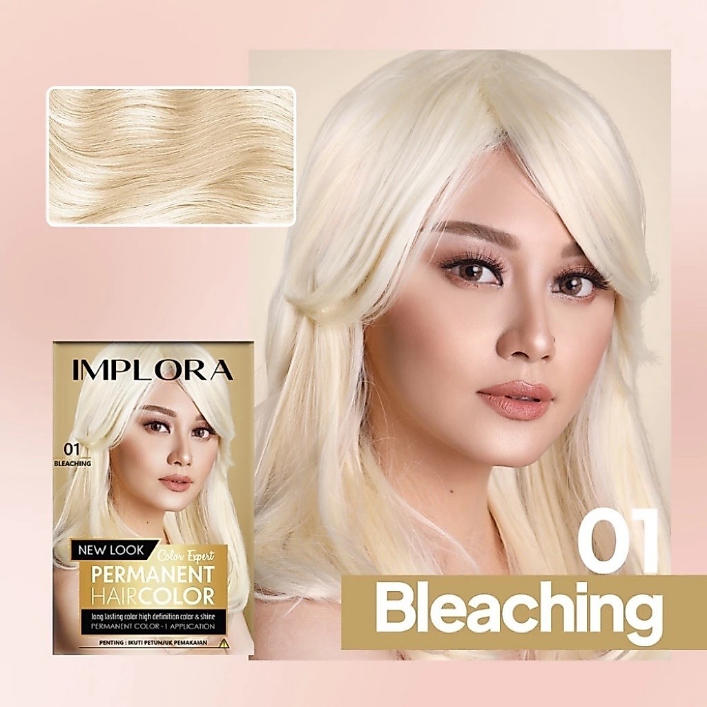 Cat rambut implora pikok rambut permanen