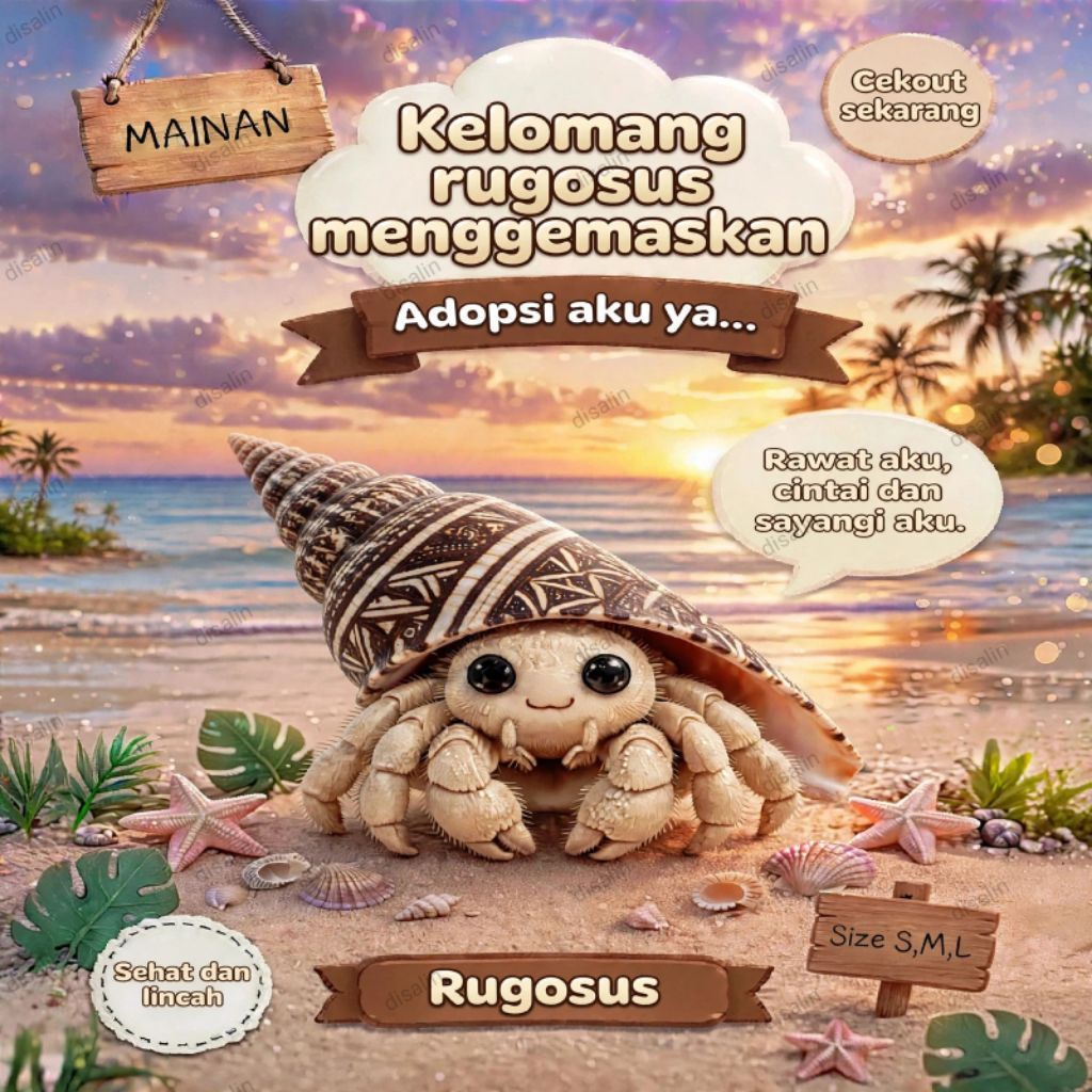 3pcs RUGOSUS SIZE M-L
