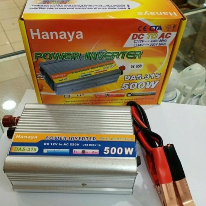Power Inverter DC ke AC Hanaya Astello 500W