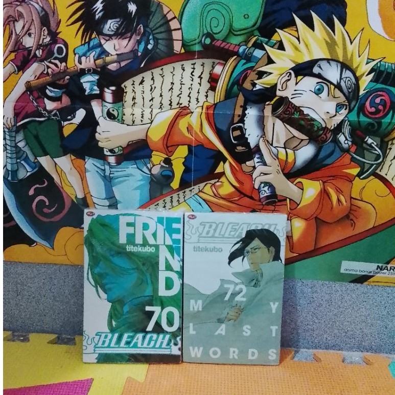 komik Bleach 70, 72 segel