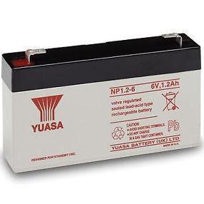 aki kering baterai yuasa np1,2-6 6v 1.2ah 6 v 1.2 1,2 ah