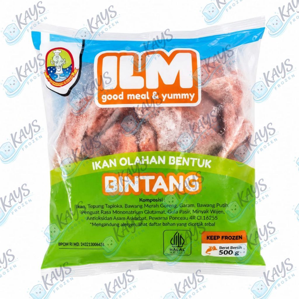 ILM Aneka Tempura 500g – Tempura Burger Bintang Scallop Panda Sukoi Bakso Ikan Tuna