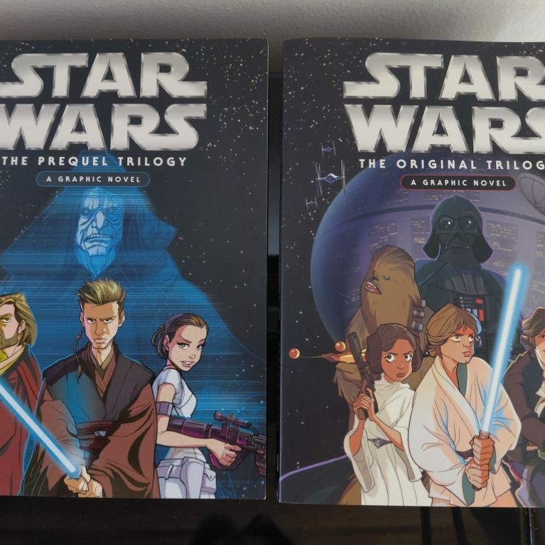 Buku Graphic Novel Star Wars The Prequel Trilogy dan The Original Trilogy