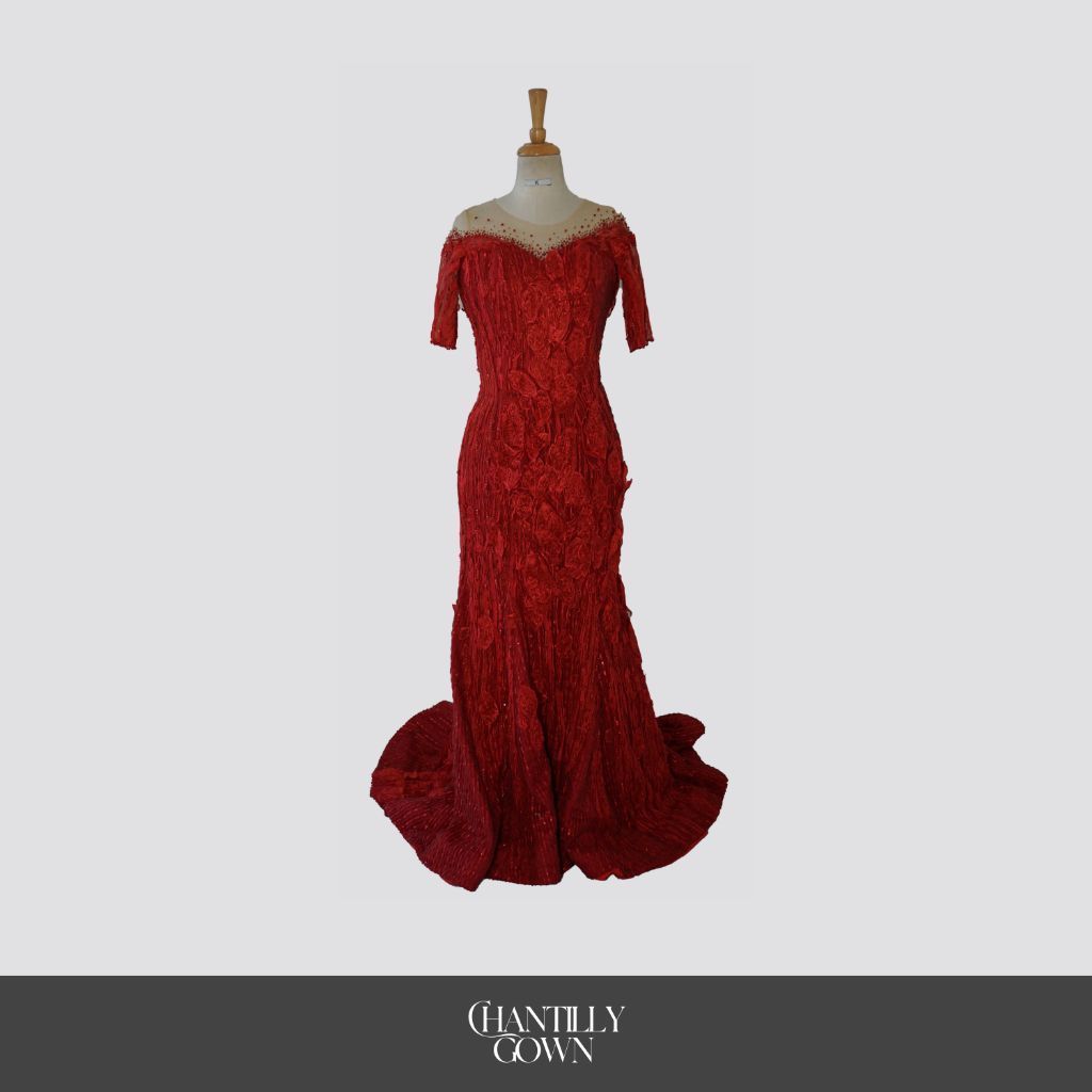 EVENING GOWN 157 - CHANTILLY GOWN - MERMAID GOWN