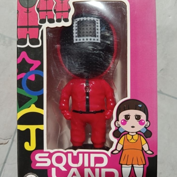 Squid Land figure action rhino original