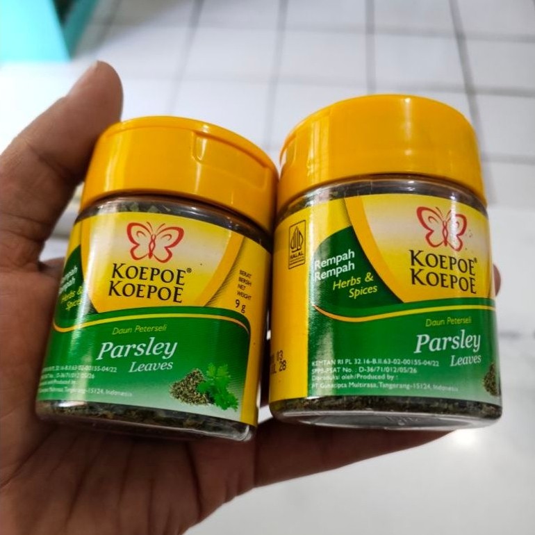 Daun parsley kering koepoe gram