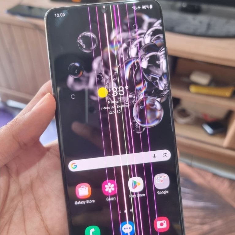 Samsung S20 Ultra 5G Ex Sein Resmi 12/128gb Mulus