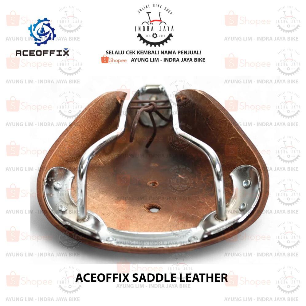 ACEOFFIX - Leather Bicycle Saddle aksesoris