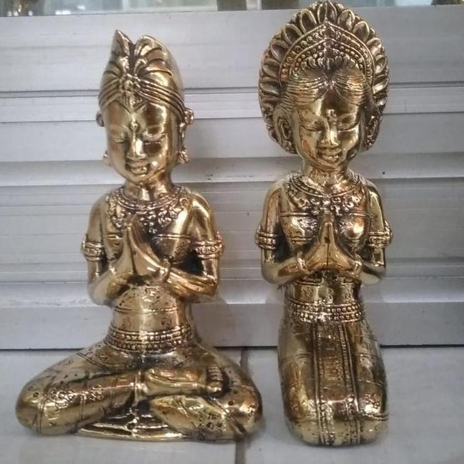 Ready oke] Patung Penyambut Bali Om swastyastu 2